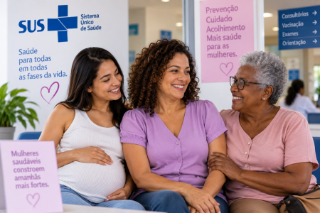SUS reforça ações de proteção à saúde das mulheres