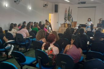 Sindirefeições Ts presente no treinamento da Empresa WF, merenda escolar de São Miguel Arcanjo
